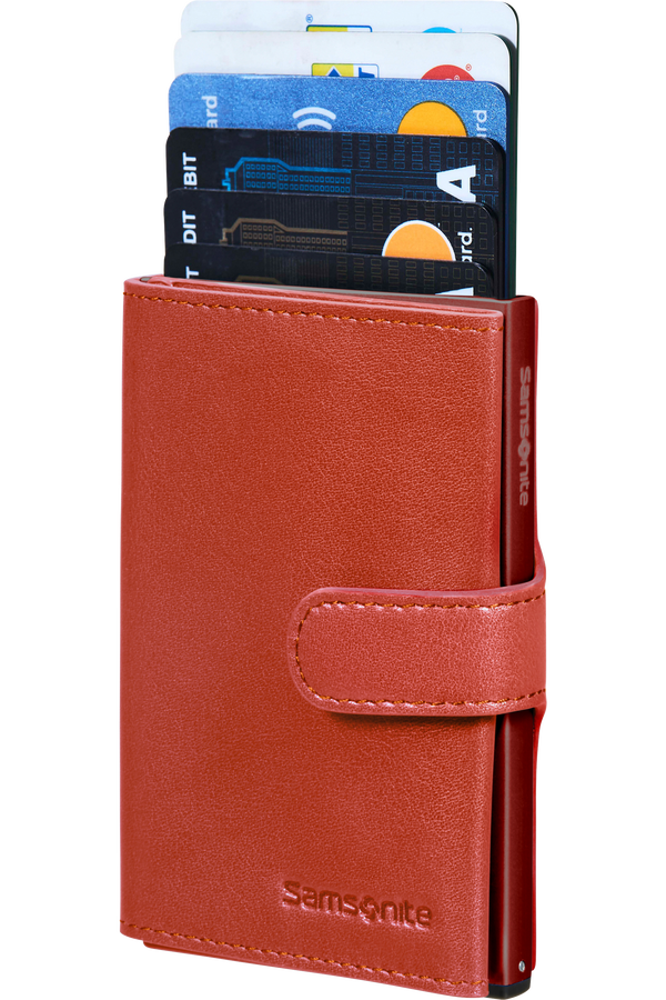 Samsonite Alu Fit 202 - Slide-up Wallet  Oranje