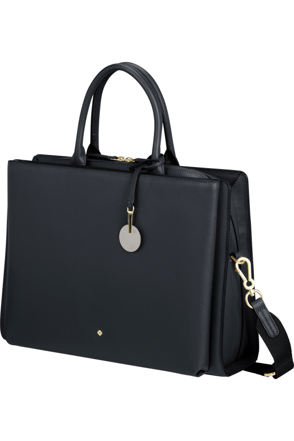 Samsonite Roundtheclock Tote 14.1' M  Zwart Samsonite Roundtheclock Tote 14.1' M  Zwart