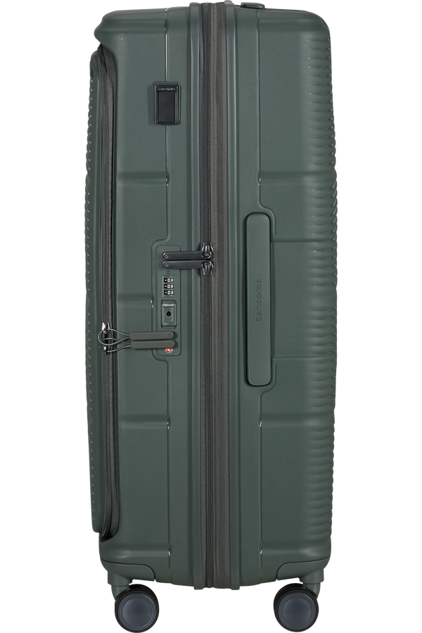 Samsonite Paralux Spinner Expandable Large Sp 75cm  Olijfgroen