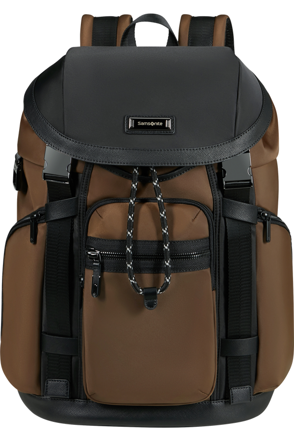 Samsonite Relyon Backpack M 15.6'' with flap  Bruin