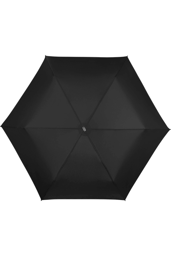 Samsonite Alu Drop S 3 Sect. Manual Flat  Zwart