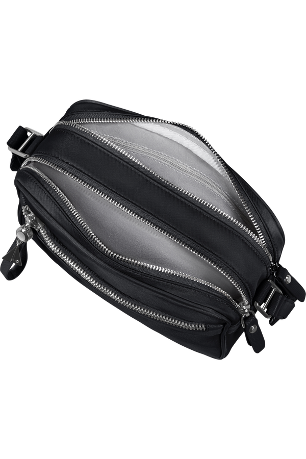 Samsonite Karissa Evo Shoulder Bag 2 Comp  Zwart Samsonite Karissa Evo Shoulder Bag 2 Comp  Zwart