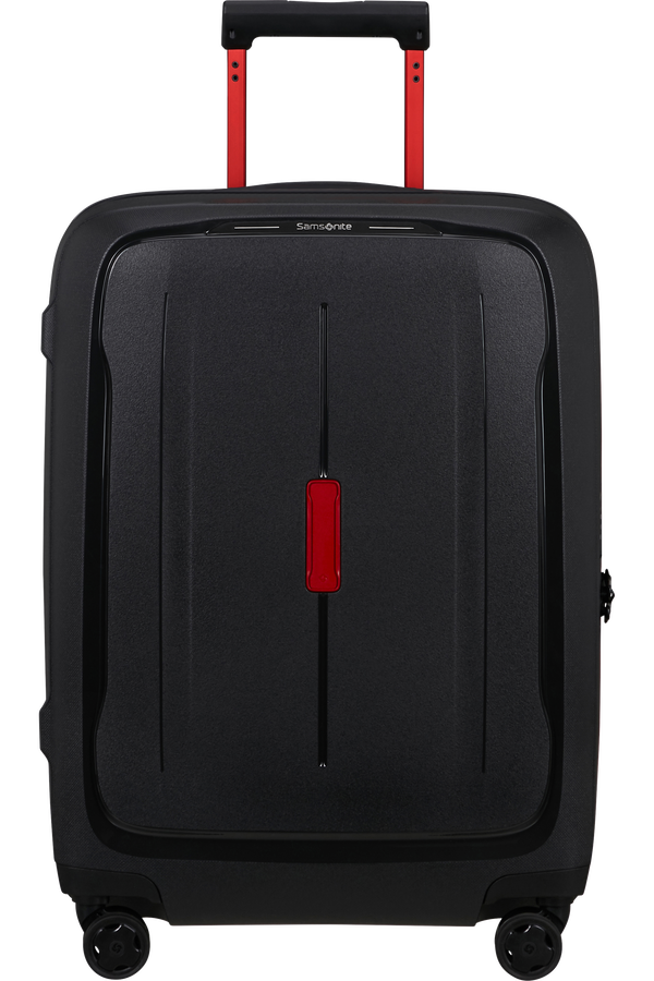 Samsonite Essens Spinner Expandable ZIP 55cm  Charcoal/Red