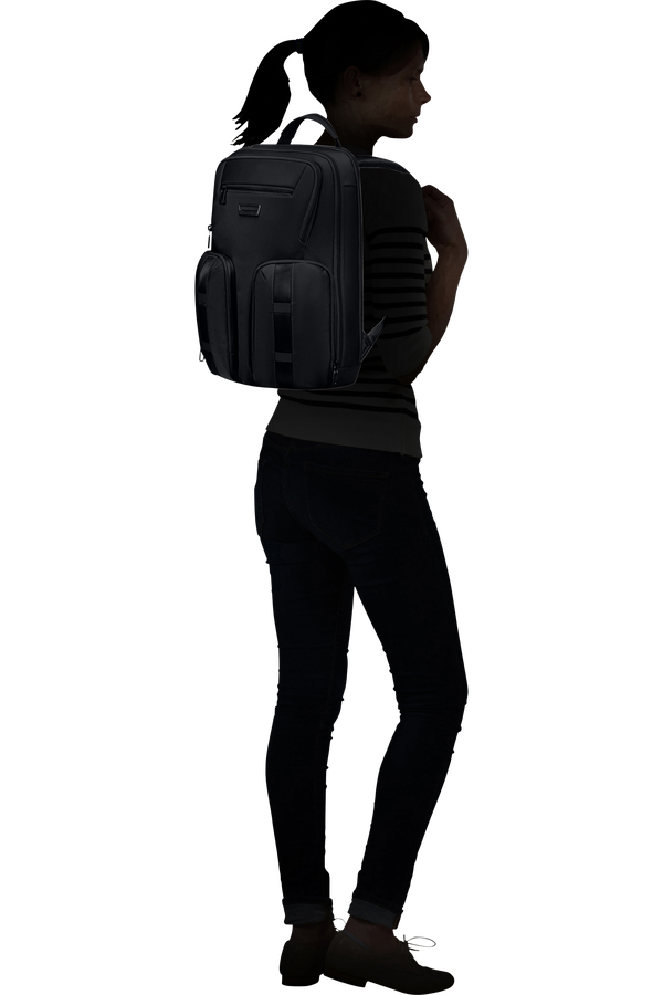 Samsonite Urban-Eye Backpack 14.1' 2 Pockets 14.1'  Zwart