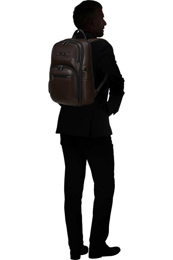 Pro-Dlx Leather Rugzak 15.6"