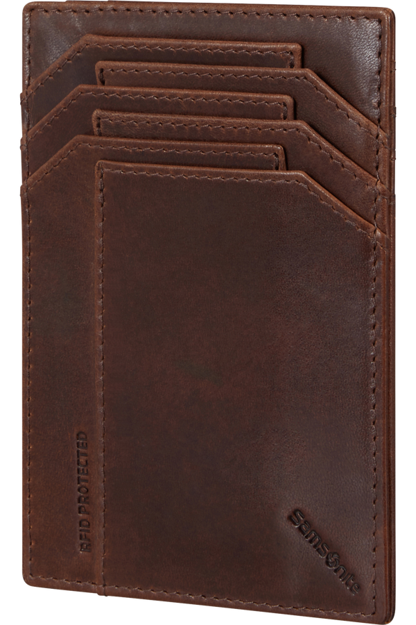 Samsonite Veggy Slg 733 - ALL IN ONE WALLET S  Dark Brown