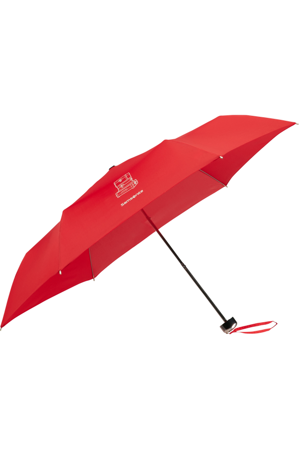 Samsonite Karissa Umbrellas 3 Sect. Ultra Mini Flat  Formula Red