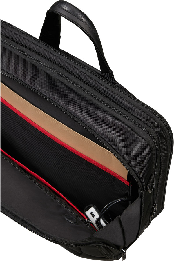 Samsonite Pro-Dlx 6 Bailhandle Expandable 17.3'  Zwart Samsonite Pro-Dlx 6 Bailhandle Expandable 17.3'  Zwart