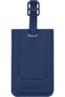 Samsonite Ta Revolution Rectangle Luggage Tag x2  Midnight Blue