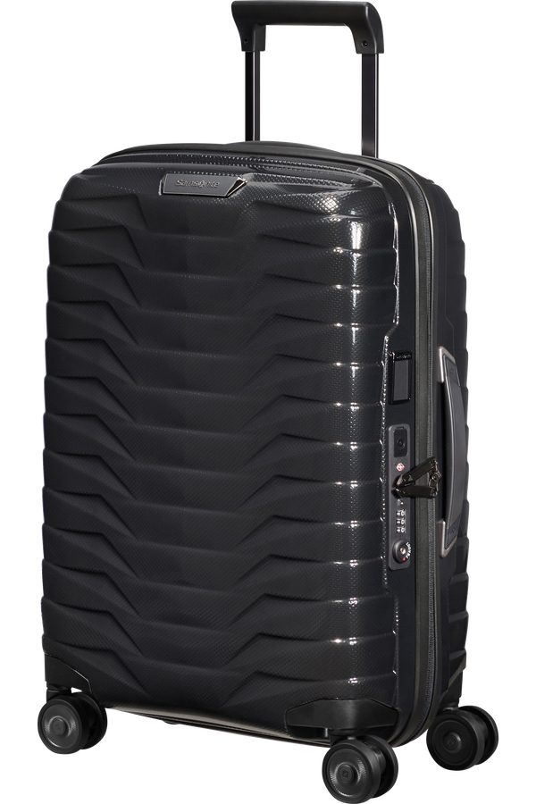 Samsonite Proxis Spinner Expandable 55cm  Zwart