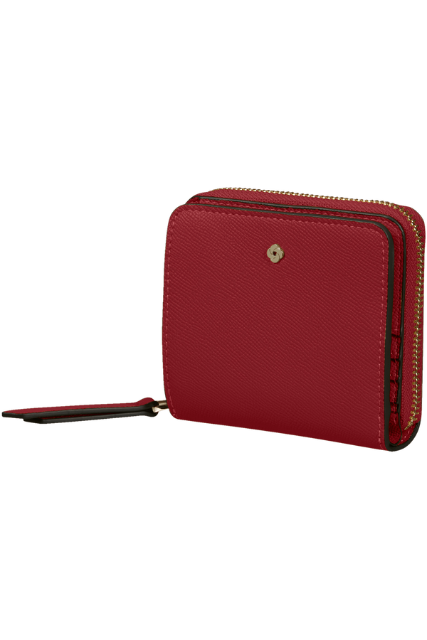 Samsonite Rightup Slg 341 - W 6CC+ZIP EXT  Donkerrood