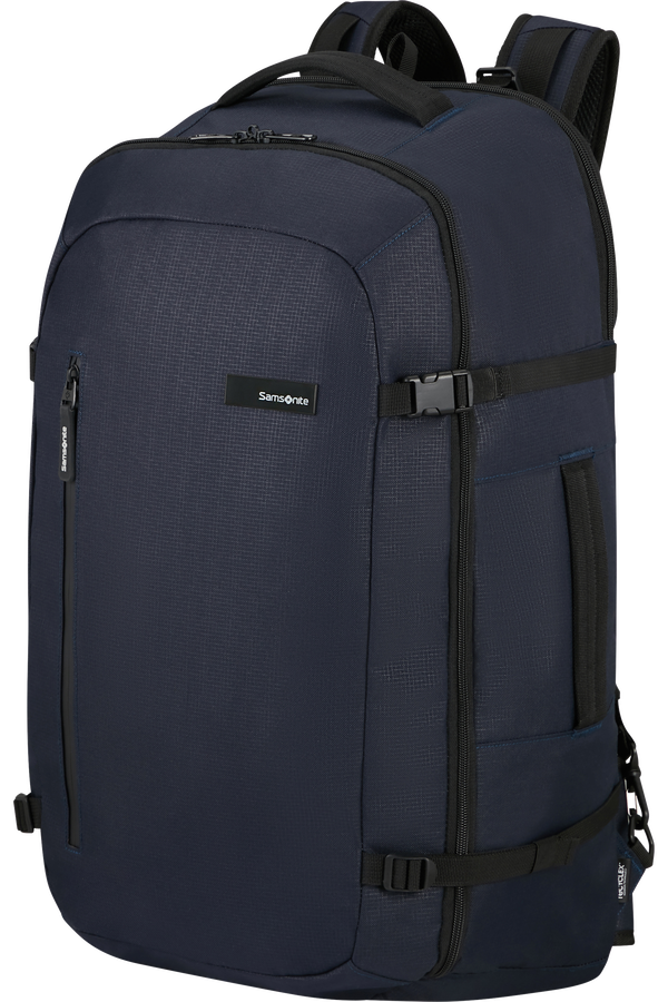 A online blue backpack