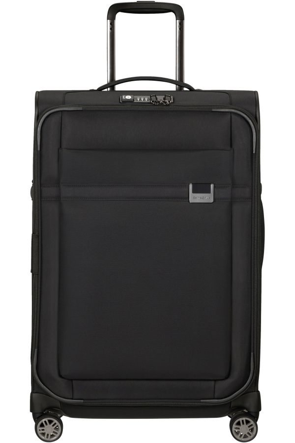 Samsonite Airea Spinner Expandable 67cm  Zwart