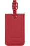Samsonite Ta Revolution Rectangle Luggage Tag x2  Rood