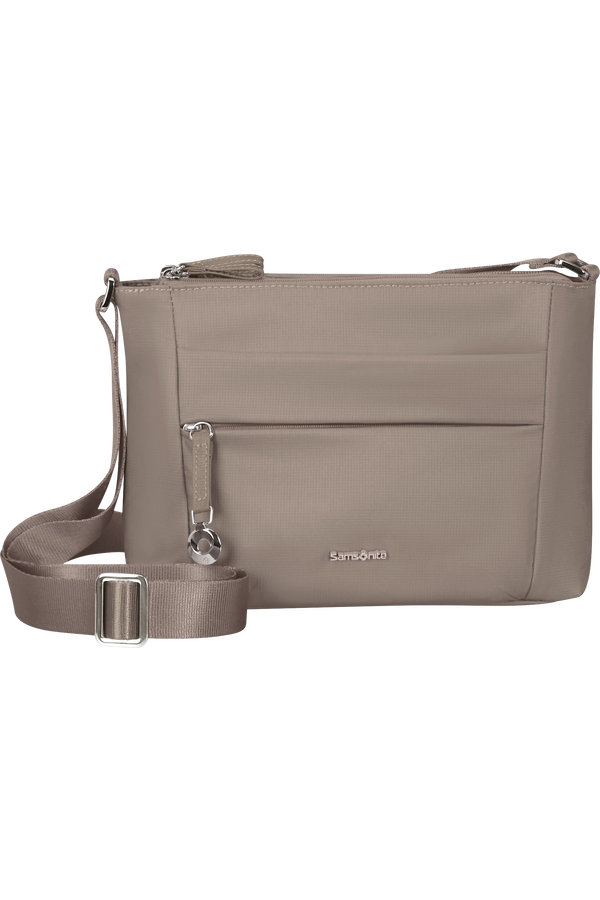 Samsonite Move 5.0 H. Shoulder Bag S 3 Zip  Warm Taupe Samsonite Move 5.0 H. Shoulder Bag S 3 Zip  Warm Taupe