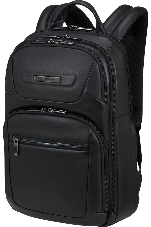 Samsonite Pro-Dlx 6 Leather Backpack 14.1'  Zwart Samsonite Pro-Dlx 6 Leather Backpack 14.1'  Zwart