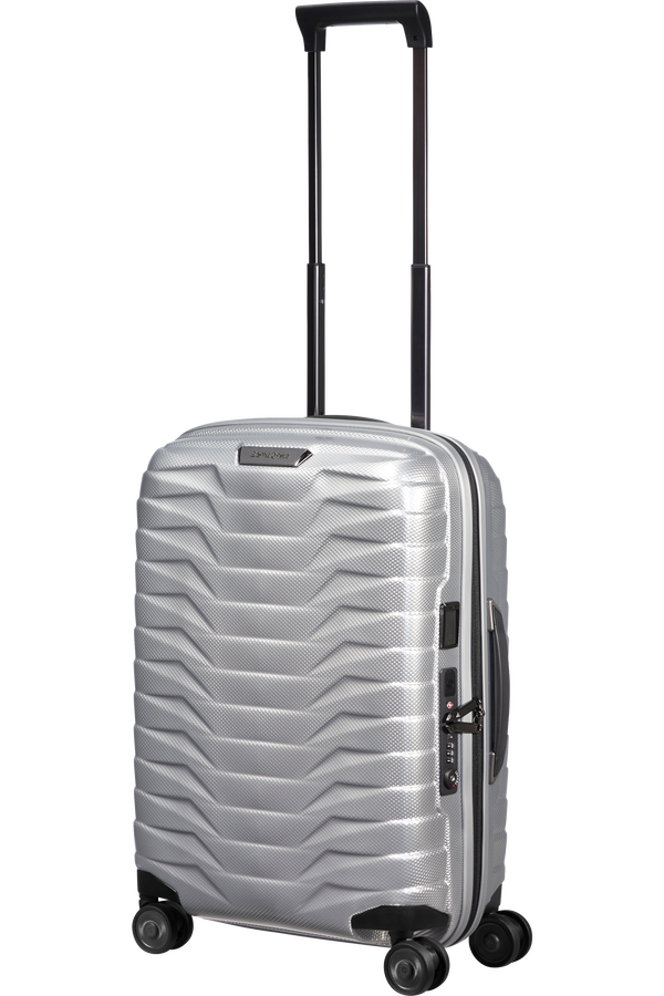Samsonite Proxis Spinner Expandable 55cm  Zilver