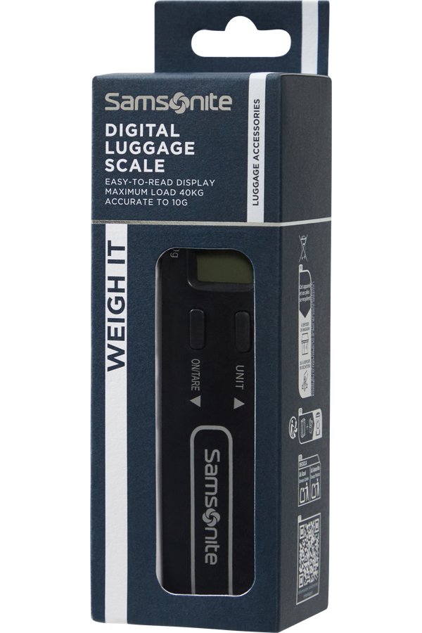 Samsonite Ta Revolution Digital Luggage Scale  Zwart Samsonite Ta Revolution Digital Luggage Scale  Zwart