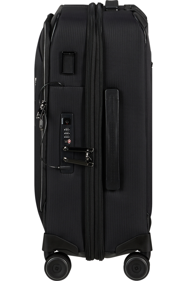 Samsonite Splendix Spinner DF Expandable 55cm  Zwart