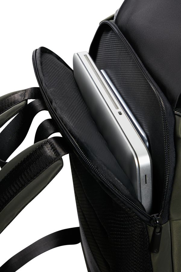 Samsonite Relyon Backpack M 15.6'' with flap  Groen