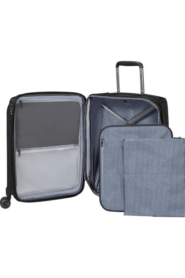Samsonite Spectrolite 3.0 Trvl Spinner Expandable Double Frame 55cm  Zwart Samsonite Spectrolite 3.0 Trvl Spinner Expandable Double Frame 55cm  Zwart