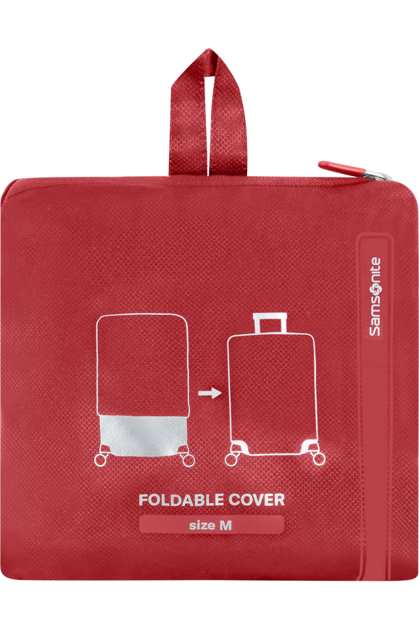 Samsonite Ta Revolution Foldable Luggage Cover M  Rood
