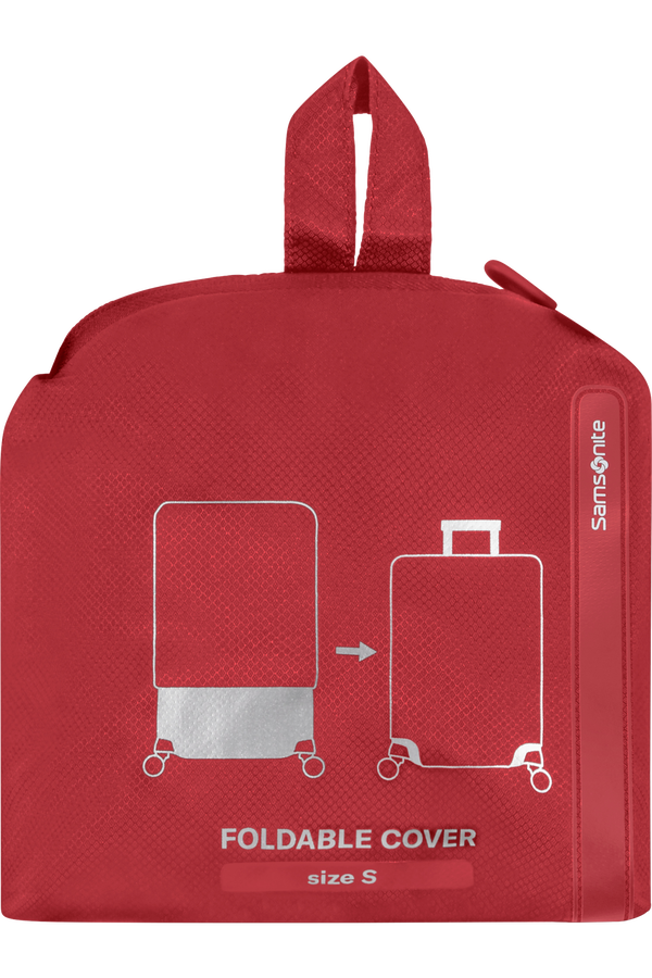 Samsonite Ta Revolution Foldable Luggage Cover S  Rood