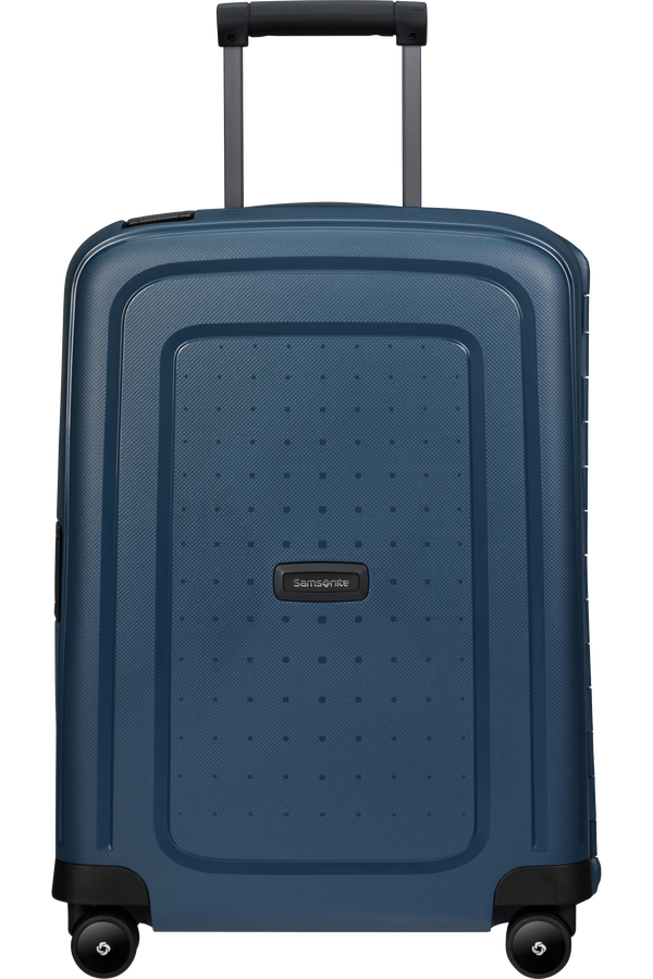 Samsonite S'cure Eco Spinner Post Consumer 55cm  Navy Blue