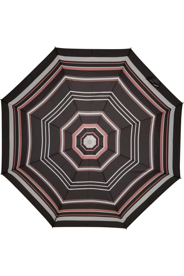 Samsonite Alu Drop S Safe 3 Sect. Auto O/C  Coral Stripes