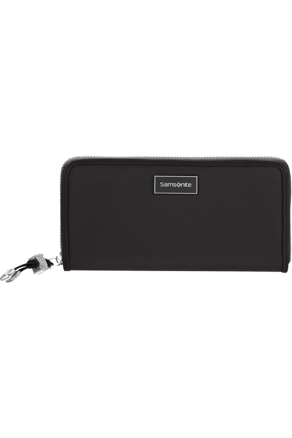 Samsonite Karissa Slg Wallet ZIP Around L  Zwart