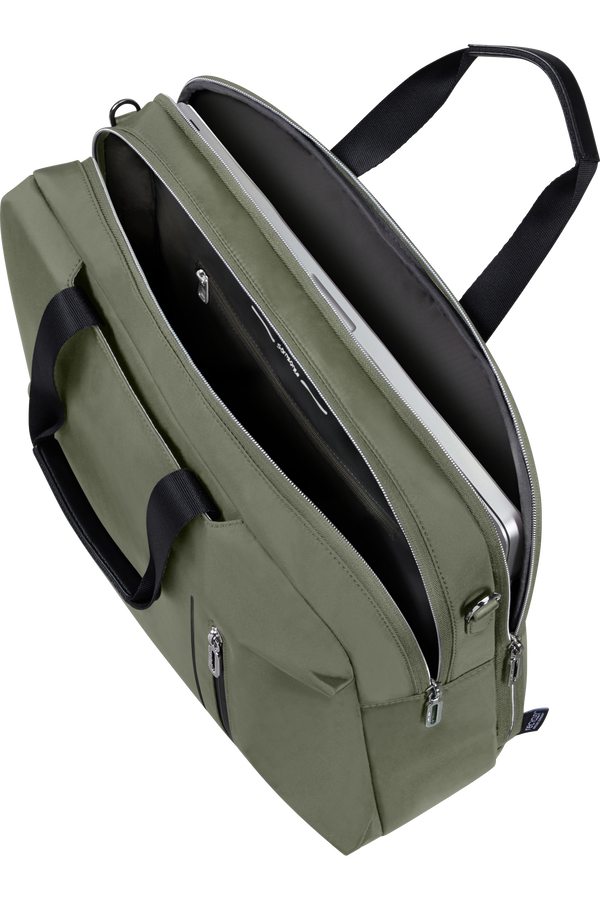 Samsonite Ongoing Bailhandle 15.6' 2 Compartments  Olive green Samsonite Ongoing Bailhandle 15.6' 2 Compartments  Olive green