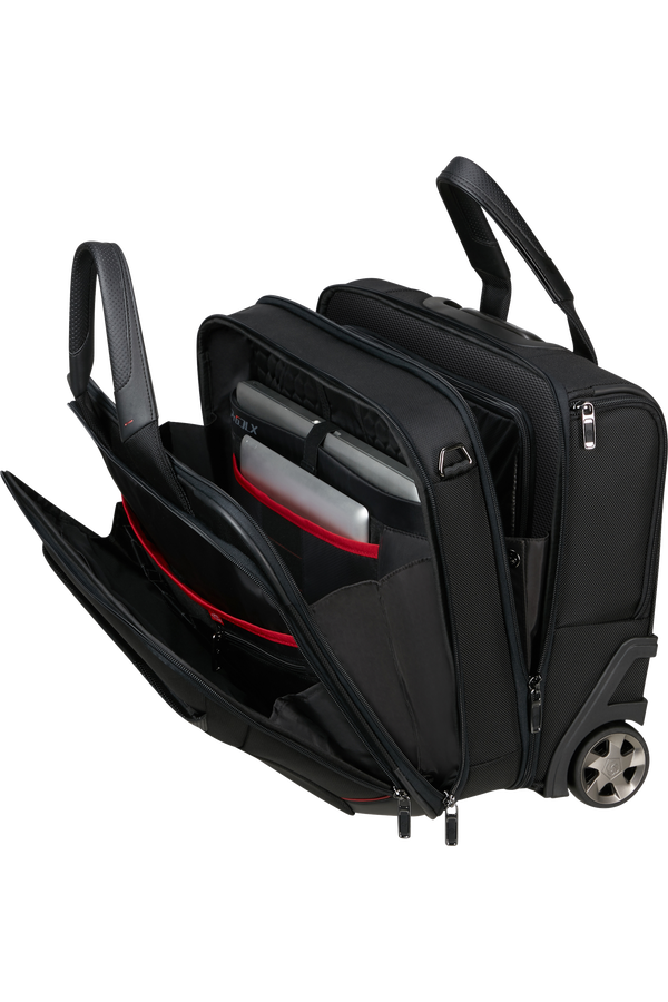 Samsonite Pro-DLX 6 Rolling Tote  15.6inch Zwart Samsonite Pro-DLX 6 Rolling Tote  15.6inch Zwart