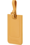 Samsonite Ta Revolution Rectangle Luggage Tag x2  Geel Samsonite Ta Revolution Rectangle Luggage Tag x2  Geel