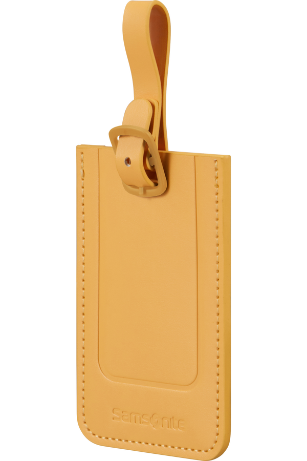 Samsonite Ta Revolution Rectangle Luggage Tag x2  Geel Samsonite Ta Revolution Rectangle Luggage Tag x2  Geel
