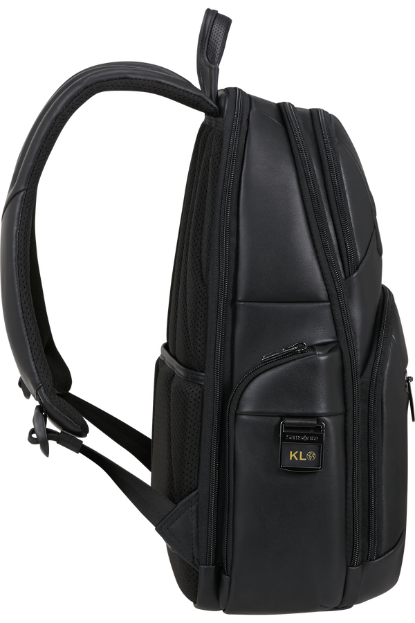 Samsonite Pro-Dlx 6 Leather Backpack 15.6'  Zwart