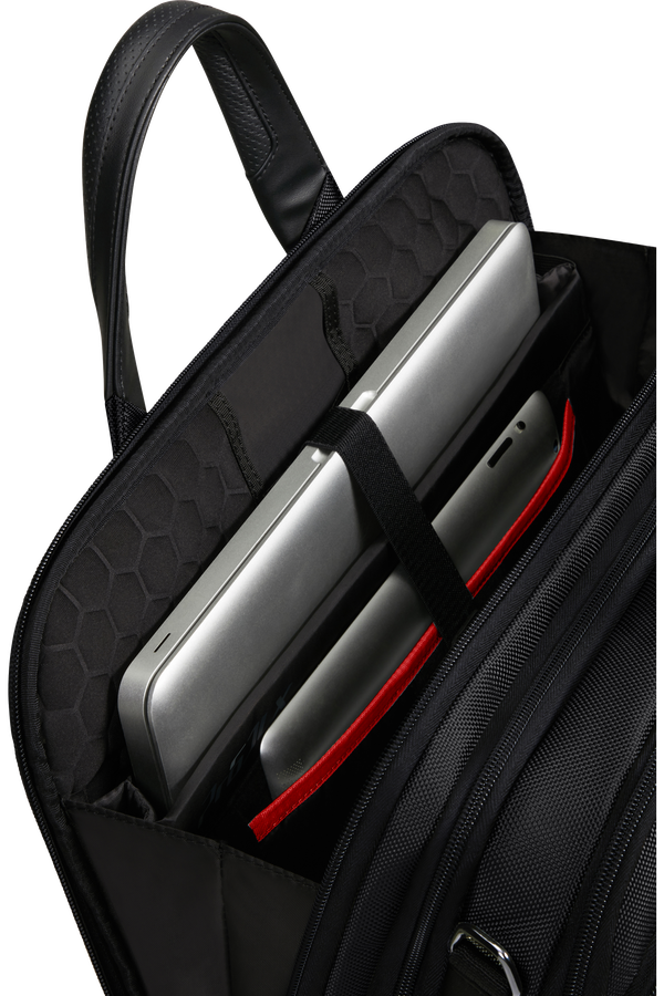 Samsonite Pro-Dlx 6 Bailhandle Expandable 15.6'  Zwart