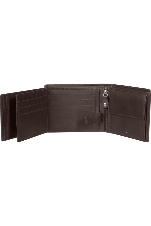 Samsonite Attack 2 Slg 037 - B 9CC+2HFL+ZIP+2C  Ebony Brown Samsonite Attack 2 Slg 037 - B 9CC+2HFL+ZIP+2C  Ebony Brown