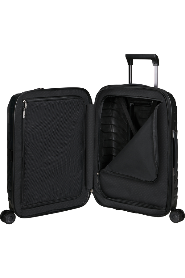 Samsonite Proxis Spinner Expandable Easy Access 55cm  Zwart
