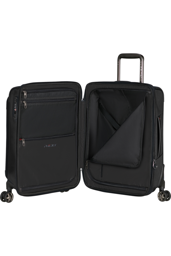 Samsonite Pro-DLX 6 Spinner Expandable 55cm  Zwart