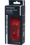 Samsonite Ta Revolution Luggage Strap/TSA Lock  Rood
