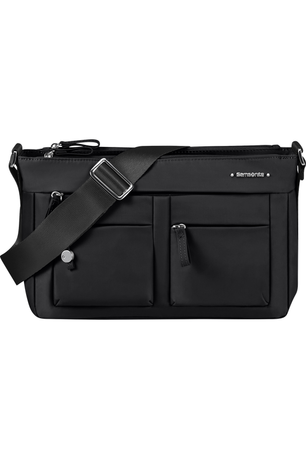 Samsonite Move 4.0 Horiz. Shoulder Bag+flap  Zwart