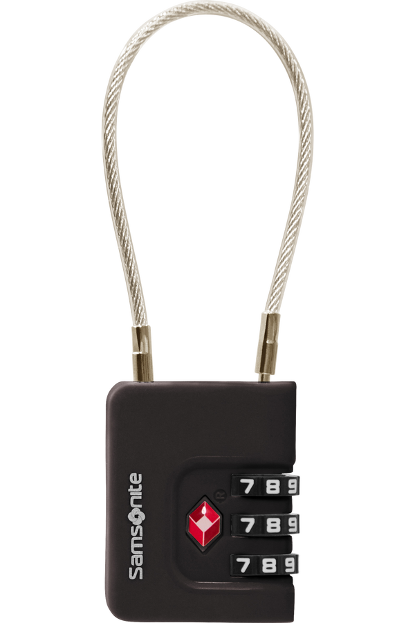 Samsonite Ta Revolution Cablelock 3 dial TSA  Zwart