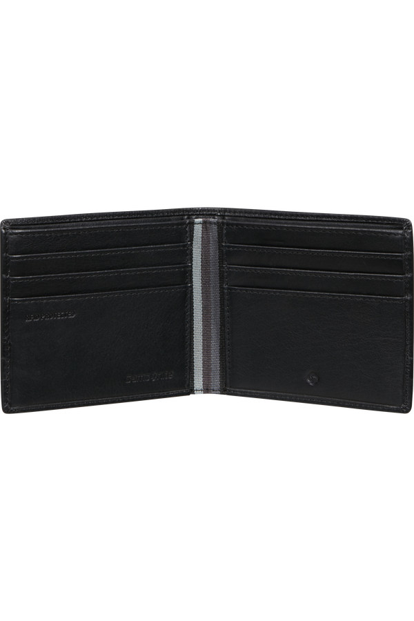 Samsonite Flagged Slg 001 - B S 6CC+2C  Zwart Samsonite Flagged Slg 001 - B S 6CC+2C  Zwart