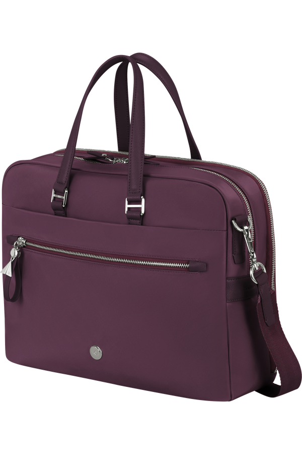 Samsonite Karissa Evo Bailhandle 15.6' 2 Comp  Burgundy Samsonite Karissa Evo Bailhandle 15.6' 2 Comp  Burgundy