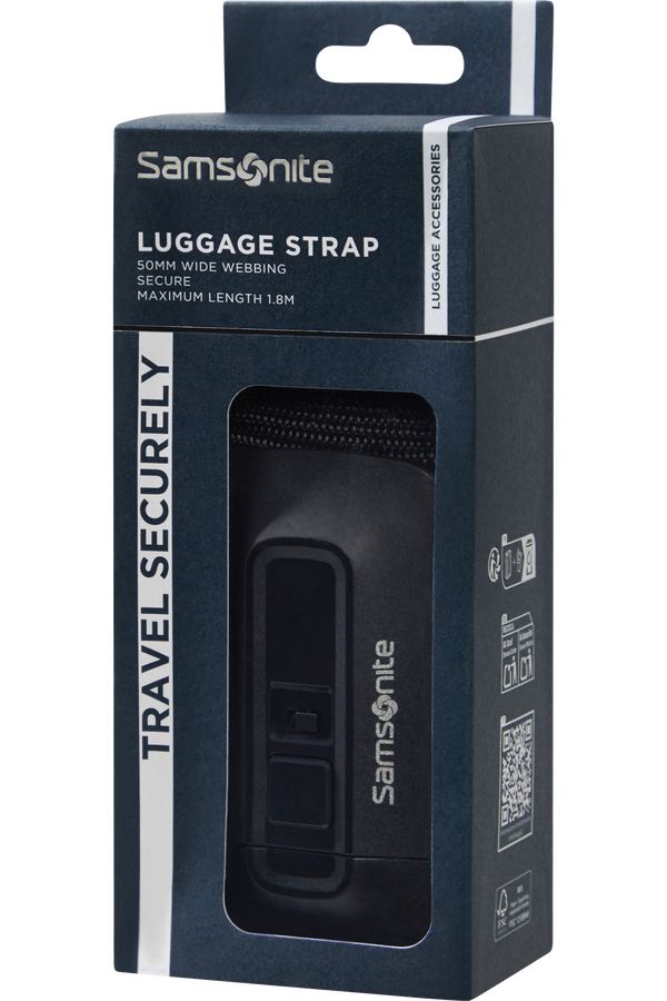 Samsonite Ta Revolution Luggage Strap 50mm  Zwart