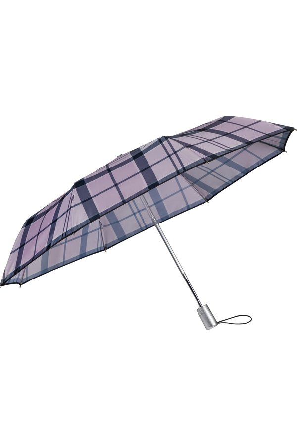 Samsonite Alu Drop S Safe 3 Sect. Auto O/C  Lavender Check