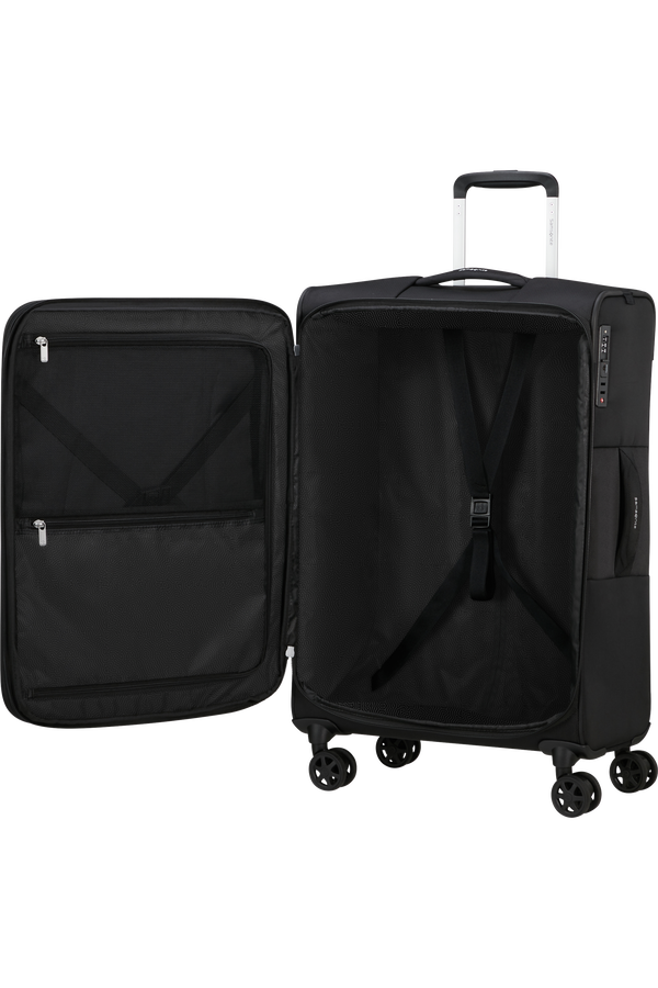Samsonite Urbify Spinner Expandable 68cm  Zwart