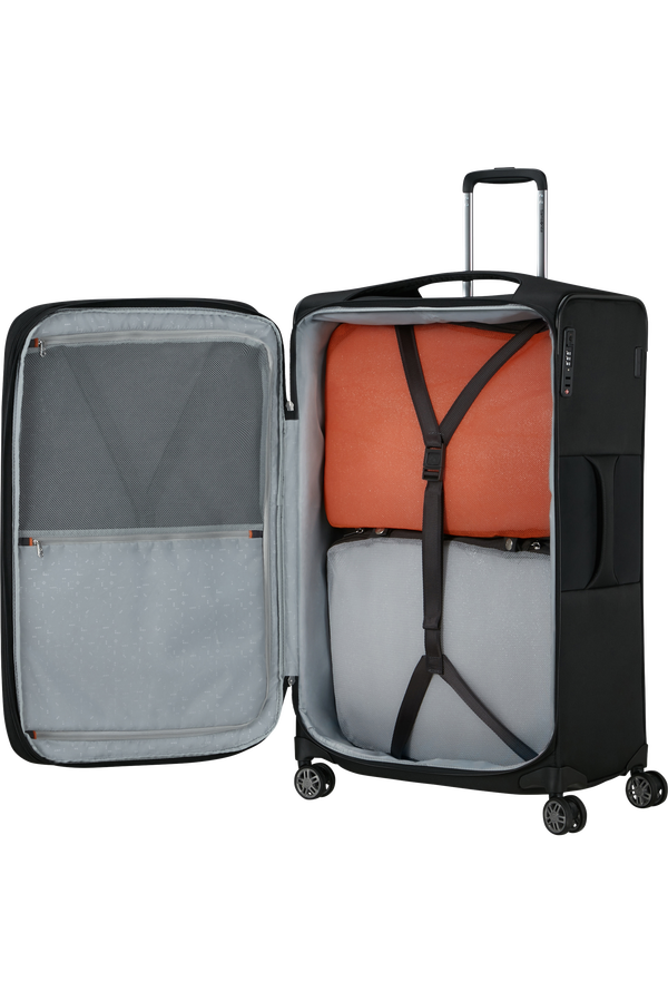 Samsonite Re-Lite Spinner Expandable 78cm  Zwart