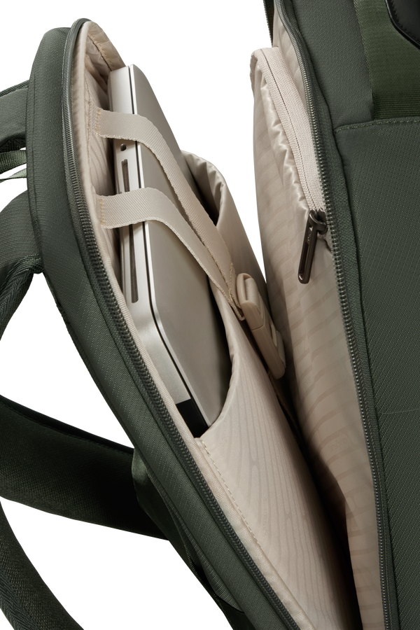 Samsonite Paralux 2-1 Travel Backpack  Olijfgroen