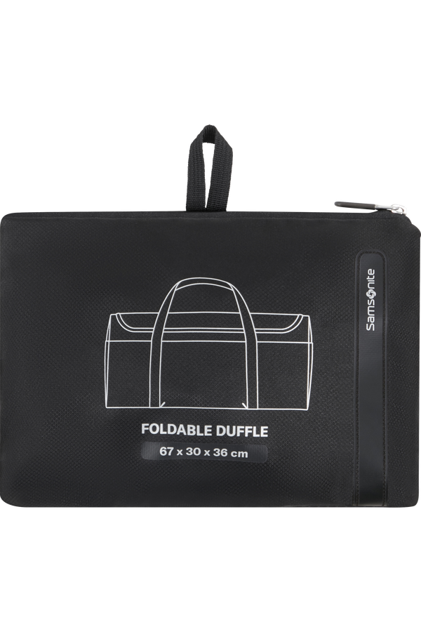 Samsonite Ta Revolution Foldable Duffle L  Zwart Samsonite Ta Revolution Foldable Duffle L  Zwart